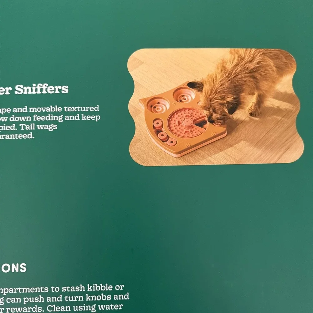 Boots & Barkley Interactive Dog Puzzle Toy Owl Shape Treat Dispensing Fun Puppy